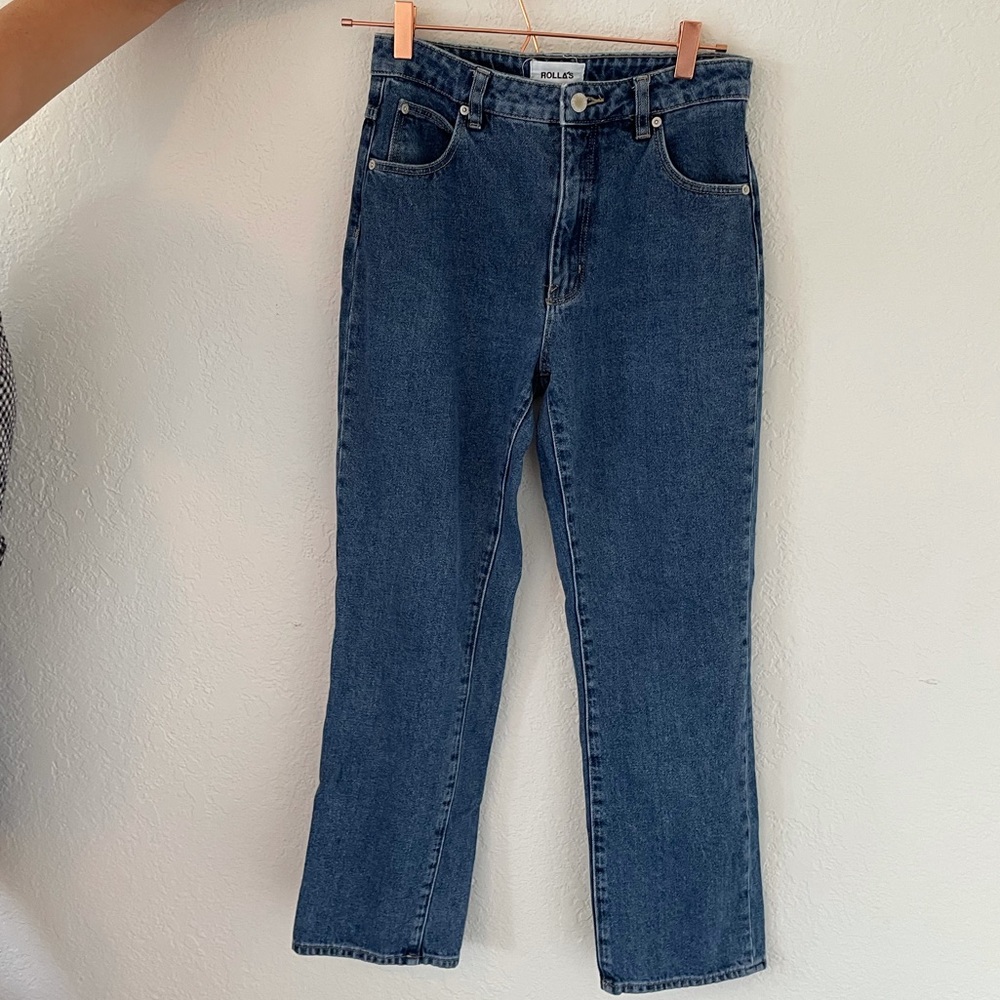 Rolla’s Original High Rise Straight Jeans